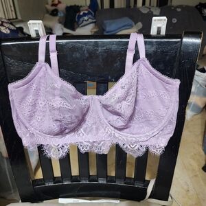 Victoria's Secret Lilac Lace Bra